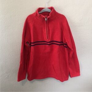 GAP Kids Red Navy Striped Knit Long Sleeve Pullover Medium (8-9)